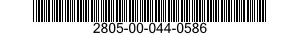 2805-00-044-0586  2805000440586 000440586