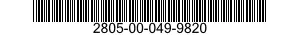 2805-00-049-9820 PISTON,INTERNAL COMBUSTION ENGINE 2805000499820 000499820