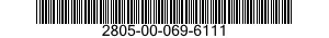 2805-00-069-6111 PIN PISTON 2805000696111 000696111
