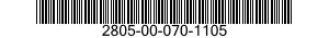2805-00-070-1105 POWER UNIT,GASOLINE 2805000701105 000701105