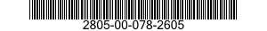 2805-00-078-2605  2805000782605 000782605