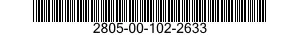 2805-00-102-2633 CRANKSHAFT,ENGINE 2805001022633 001022633