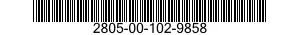 2805-00-102-9858  2805001029858 001029858
