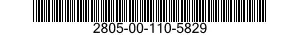2805-00-110-5829  2805001105829 001105829