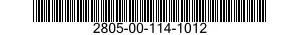 2805-00-114-1012  2805001141012 001141012