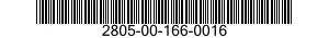 2805-00-166-0016  2805001660016 001660016