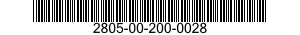 2805-00-200-0028  2805002000028 002000028