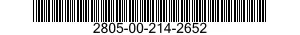 2805-00-214-2652  2805002142652 002142652
