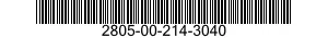 2805-00-214-3040  2805002143040 002143040