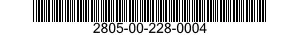 2805-00-228-0004  2805002280004 002280004