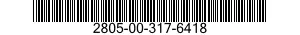 2805-00-317-6418  2805003176418 003176418
