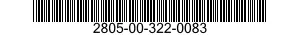 2805-00-322-0083  2805003220083 003220083