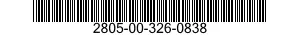2805-00-326-0838 PLUG,PISTON PIN 2805003260838 003260838