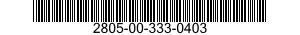 2805-00-333-0403 STUDDING ASSY,CRANK 2805003330403 003330403