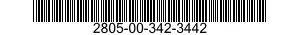 2805-00-342-3442 CRANKSHAFT,ENGINE 2805003423442 003423442