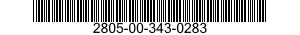 2805-00-343-0283  2805003430283 003430283
