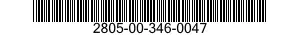 2805-00-346-0047  2805003460047 003460047