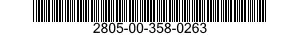 2805-00-358-0263  2805003580263 003580263