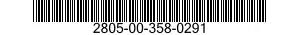 2805-00-358-0291  2805003580291 003580291