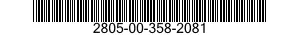 2805-00-358-2081  2805003582081 003582081