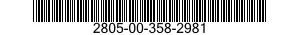2805-00-358-2981  2805003582981 003582981