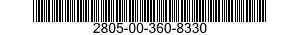 2805-00-360-8330 ENGINE BLOCK ASSEMBLY,GASOLINE 2805003608330 003608330