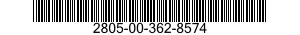 2805-00-362-8574 VALVE,POPPET,ENGINE 2805003628574 003628574
