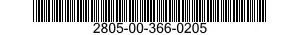2805-00-366-0205  2805003660205 003660205