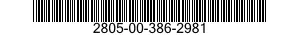 2805-00-386-2981  2805003862981 003862981