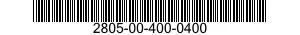 2805-00-400-0400 PUMP,COOLING SYSTEM,ENGINE 2805004000400 004000400