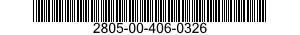 2805-00-406-0326  2805004060326 004060326