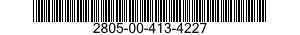 2805-00-413-4227 VALVE,POPPET,ENGINE 2805004134227 004134227