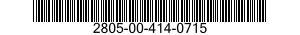 2805-00-414-0715  2805004140715 004140715