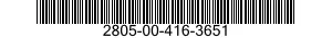 2805-00-416-3651  2805004163651 004163651