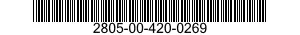 2805-00-420-0269  2805004200269 004200269
