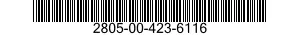 2805-00-423-6116  2805004236116 004236116