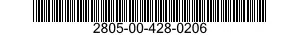 2805-00-428-0206  2805004280206 004280206