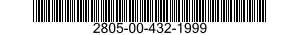 2805-00-432-1999 VALVE,POPPET,ENGINE 2805004321999 004321999