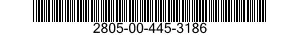 2805-00-445-3186 MANIFOLD,EXHAUST 2805004453186 004453186