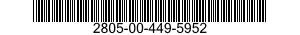 2805-00-449-5952  2805004495952 004495952