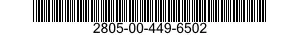 2805-00-449-6502 PLUG 2805004496502 004496502