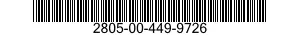 2805-00-449-9726  2805004499726 004499726