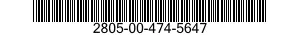 2805-00-474-5647  2805004745647 004745647