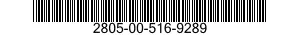 2805-00-516-9289 ENGINE,GASOLINE 2805005169289 005169289