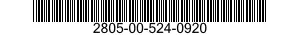 2805-00-524-0920 COVER 2805005240920 005240920