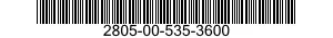 2805-00-535-3600  2805005353600 005353600