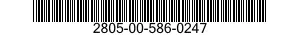 2805-00-586-0247  2805005860247 005860247