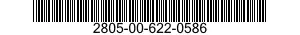 2805-00-622-0586 PUSH ROD,ENGINE POPPET VALVE 2805006220586 006220586
