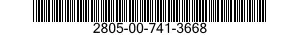 2805-00-741-3668 PISTON,INTERNAL COMBUSTION ENGINE 2805007413668 007413668