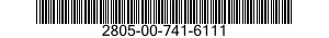2805-00-741-6111  2805007416111 007416111